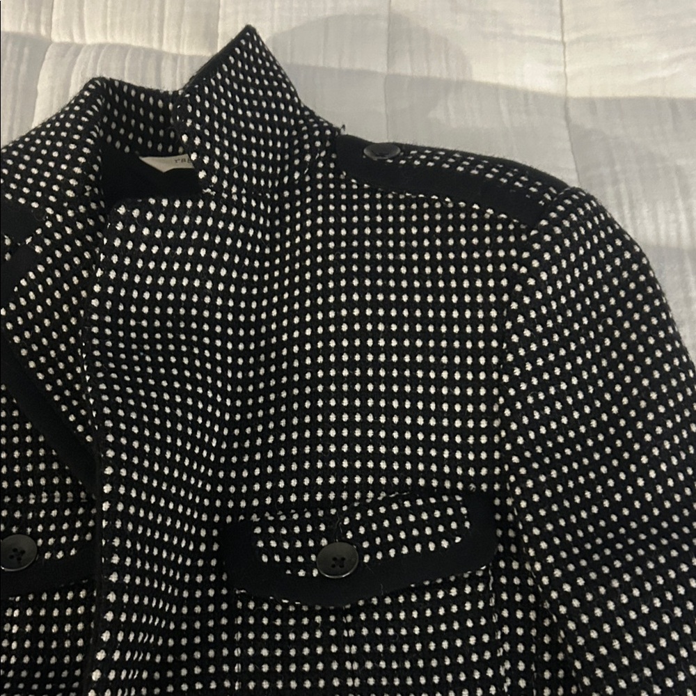 rag & bone Monochrome Checkered Blazer - Picture 5 of 8